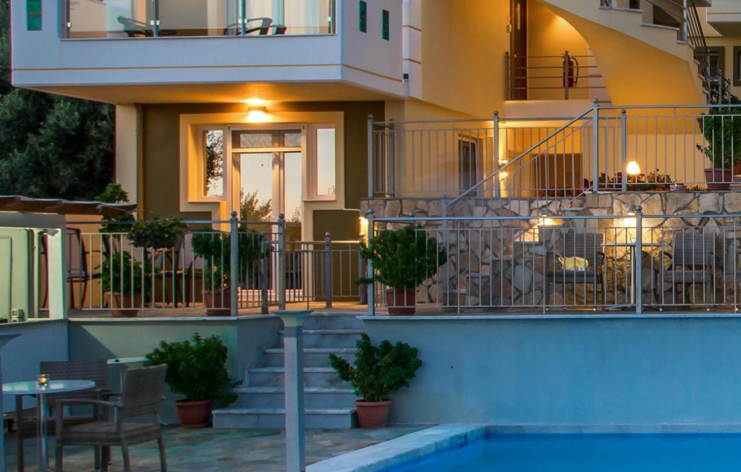 Aparthotel Orizontas Residencies Kastrosikia Esterno foto